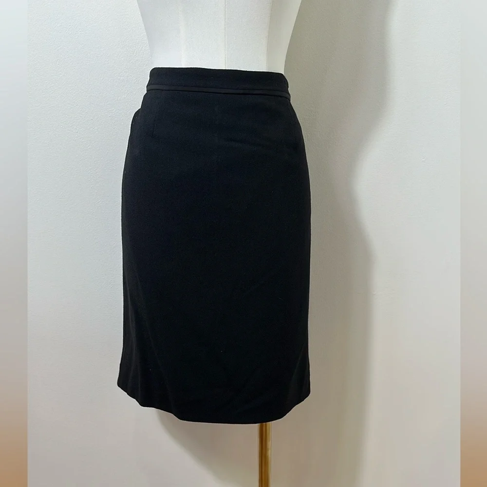 Tory Burch - Classic Black Women's Wool Skirt - Size 6